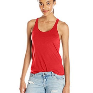 BNWT American Apparel 50/50 Racerback Tank Red XS